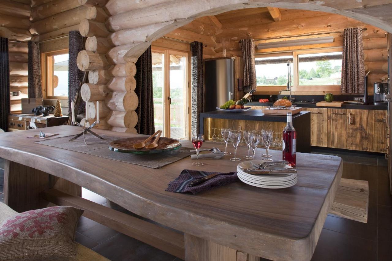 Chalet De Luxe "Lodge Des Sens" - Jacuzzi & Sauna - 12 Pers Bolquere Bagian luar foto