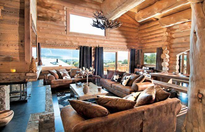 Chalet De Luxe "Lodge Des Sens" - Jacuzzi & Sauna - 12 Pers Bolquere Bagian luar foto