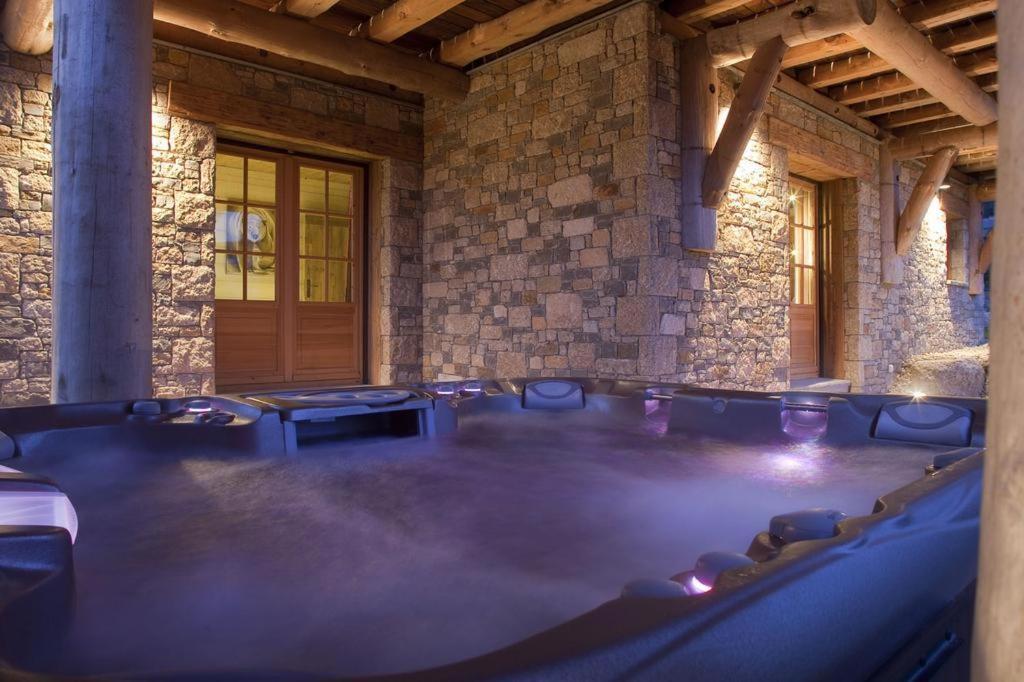 Chalet De Luxe "Lodge Des Sens" - Jacuzzi & Sauna - 12 Pers Bolquere Bagian luar foto